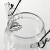 TEATSIGHT Heat-Resistant Glass Teapot, Vertical, Heat Resistant: -20°C To 120°C, Transparent, 360ml