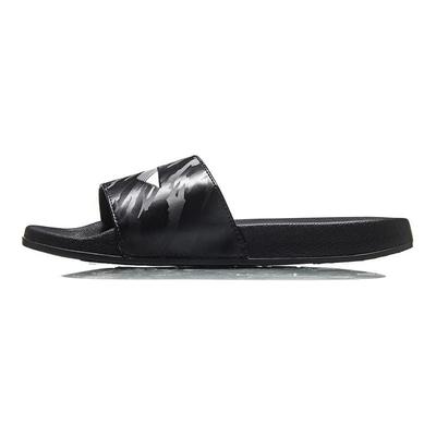 Li Ning Quiet Abrasion Resistant Slide Slippers Men's Black AGAN021-4