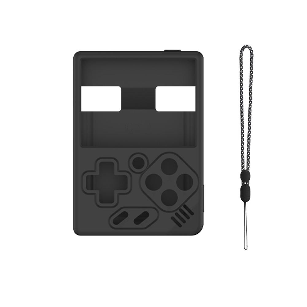 

Shockproof Game Console Case Anti-Scratch Protective Shell Soft Protective Cover for Miyoo Mini V4 чёрный
