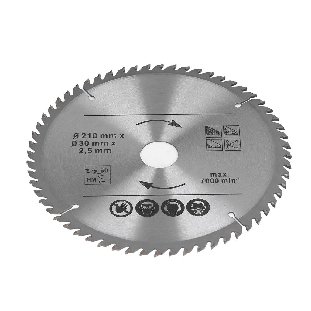 Circular Saw Blade Carbide for Woodworking Miter Table Saws Wood Plastic Cutting 8?14in 210X60TX30