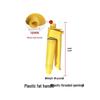 Universal Thickened Plastic Handle for Electric Sprayer with Round Dot Switch, Agricultural Fat Handle