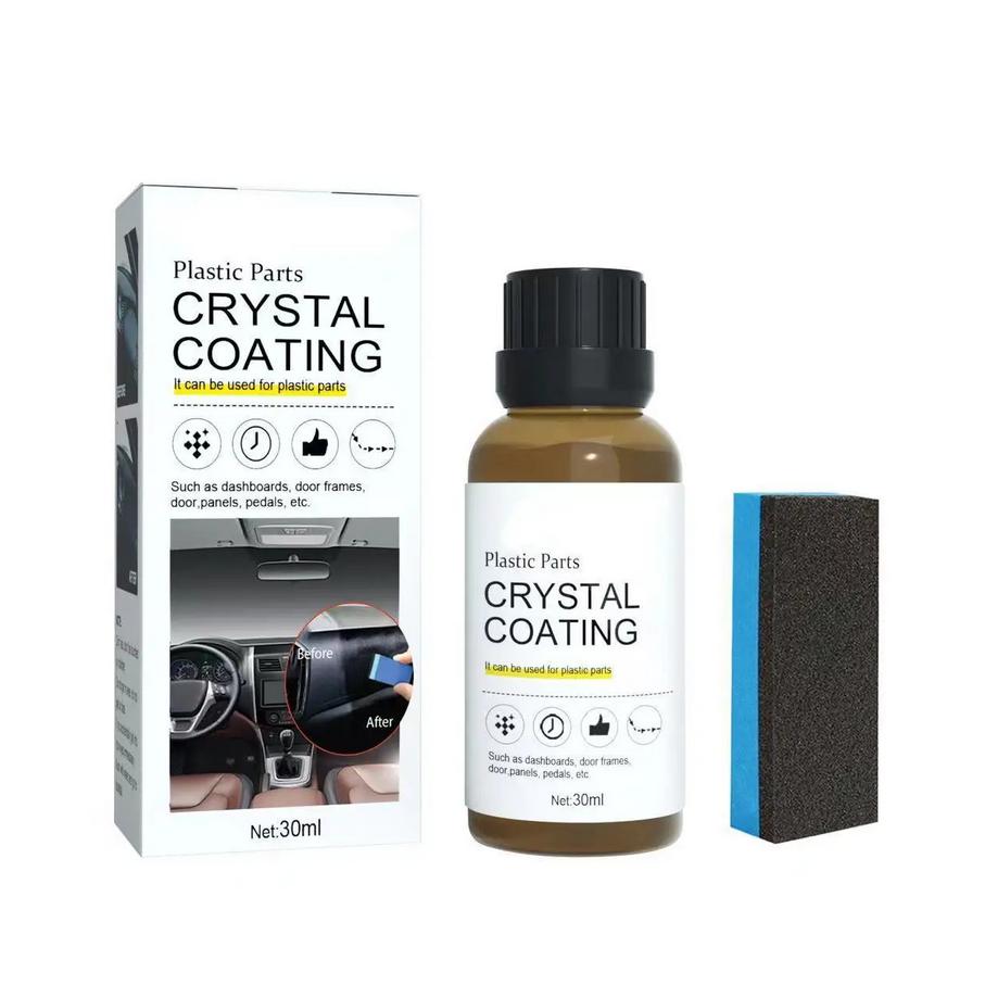 Car Plastic Restorer Cleaning Product Restore Auto Polish and Repair Coating For Instrument Door Panels Door Frames Pedals