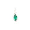 Chrome Diopside Gemstone 925 Sterling Silver Jewelry Pendant Mother's Day Gift PP-59-9