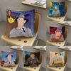 1pc Cartoon Inspector G-adget Pillow Case Fashion Square Pillowcase Bedroom Sofa Room Ins Decoration Leisure
