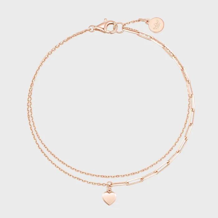 LALA J Heart Clip Bracelet (JJLJB03BS320SR7S0)