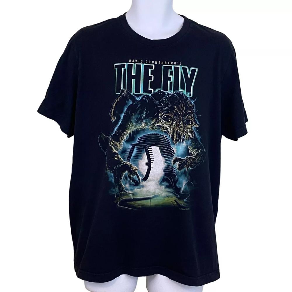 The Fly Graphic Horror T Shirt  Unisex T-Shirt S