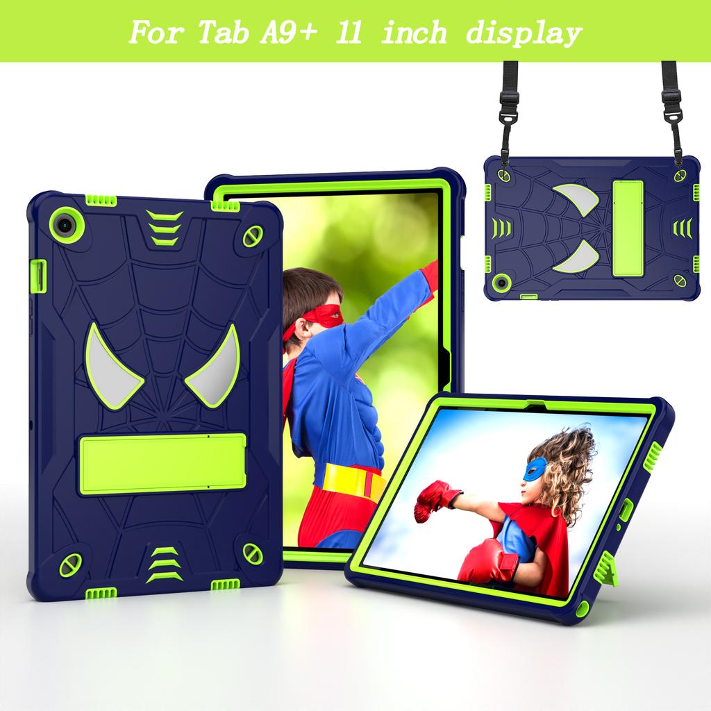 Case For Samsung Galaxy Tab A9 SM-X110 X115 X117 A9 Plus SM-X210 X216B X218U Shockproof Full Body Protect Stand Cover Kids Funda