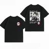 Unisexs Clothing New 100 Cotton Summer TShirt Demon Slayer Unisexs TShirt Tanjiro Print Casual Unisexs TShirt
