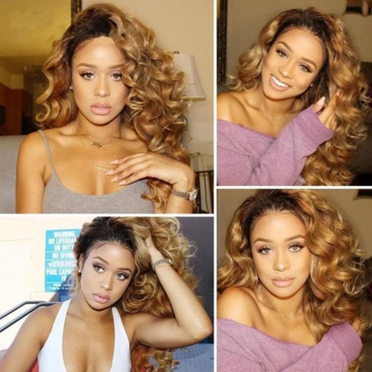 

Новая Голова Постепенное Изменение Мода Средней Длины Вьющиеся Волосы Высокотемпературный Шелковый Химический Волокн Головной Убор S