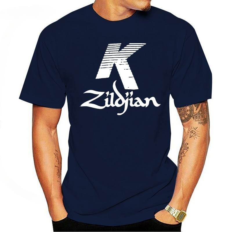 New fashion Zildjian K Percussion ums Cymbal Logo Mens Black T-Shirt Cotton Printed Short Sleeves Funny Graphic Tee Shirt