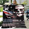 1pc Artistic American Flag blanket, al season lightweigh Poster blanket home office outdoor nap multifunc Poster blanketional blanket