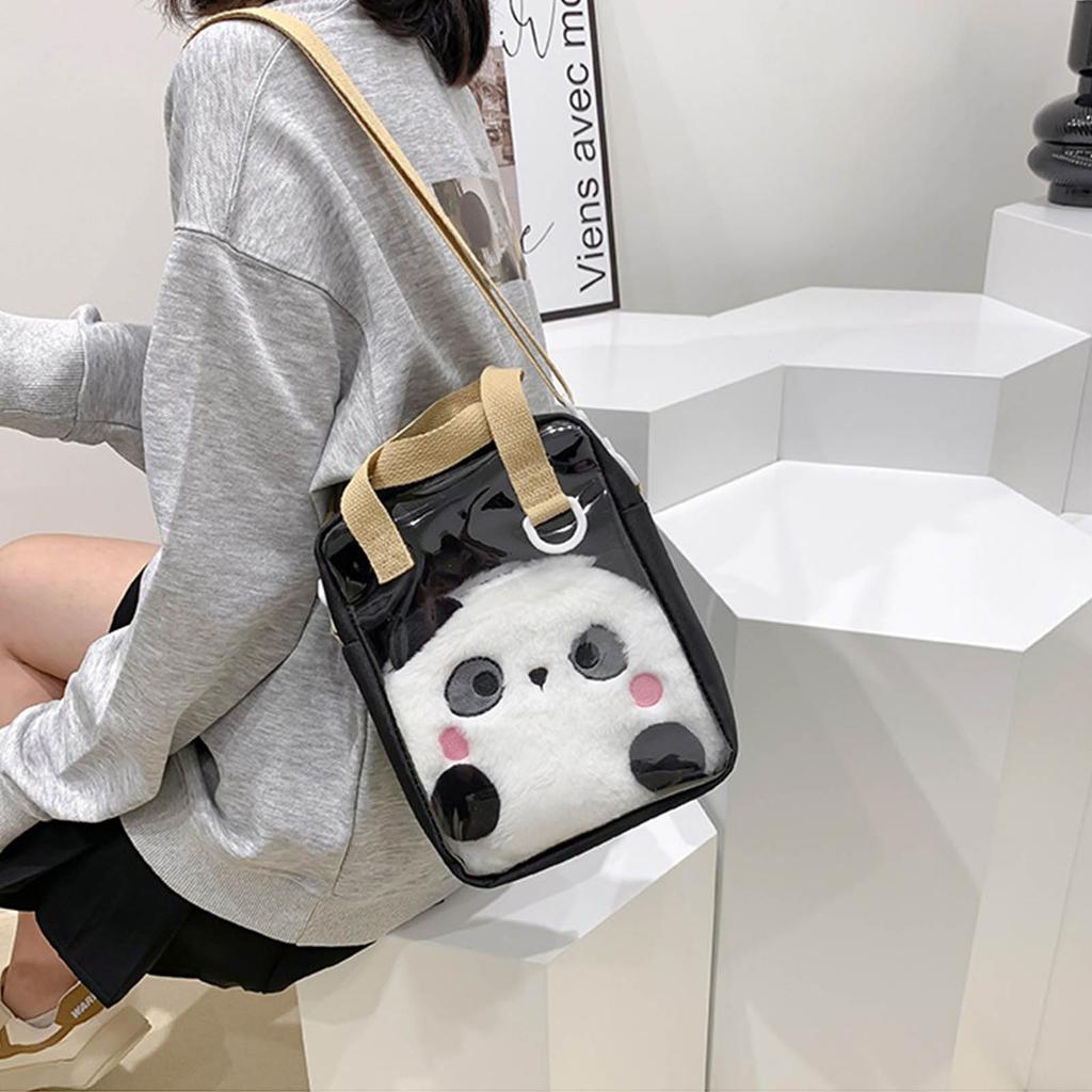 Female Top Handle Handbag Girl Cute Shoulder Bag Womens Tote Messenger Bag Ins Student JK Sling Bag for Shopping Dating