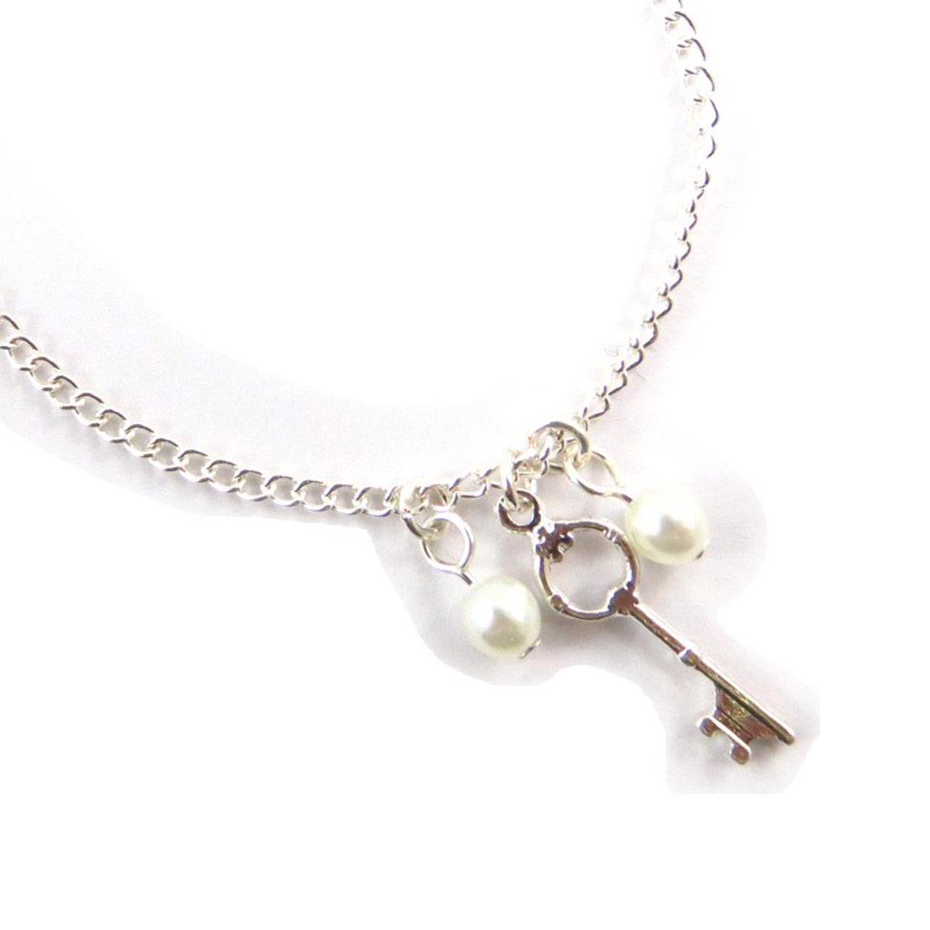 Les Trésors De Lily [J6319] - Designer Bracelet 'Scarlett' (key)