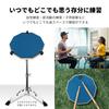 Donner Drum Practice Training Rubber Snare Pad with Pad, Drum, Sticks, Silent, 8-inch (Blue)