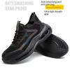 Arbeitsversicherungsschuhe Herren-Sicherheitsschuhe mit Stahlkopf, Anti-Smashing- und Anti-Piercing-Schutzschuhe, Deodorant-Sicherheitsschutzschuhe