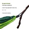 Adjustable Straps Nylon Hammock - High-End Single/Double Outdoor Use