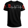 Albania Flag Graphic T Shirts Albanian National Emblem 3D Print T Shirt For Men Clothes Sport Contest Jersey Eagle Tee Boy Tops