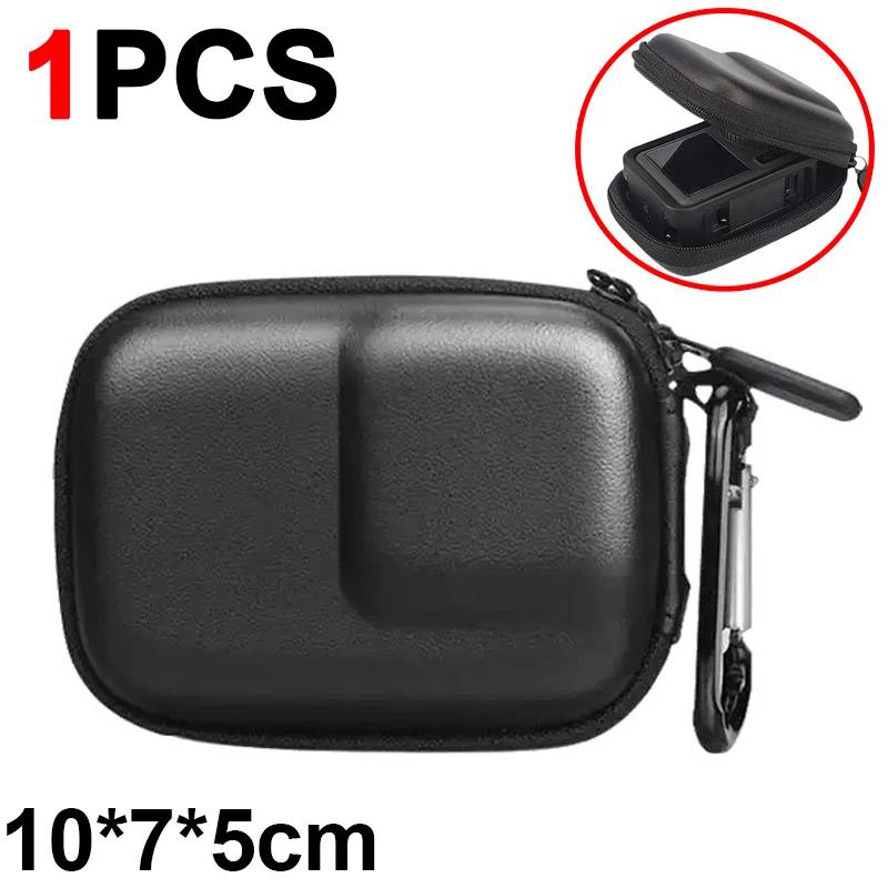 Shockproof Anti-scratch Hard Shell Carrying Case for DJI Osmo Action 6 5 Pro 4 3 Portable Action Camera Accessory with Carabiner