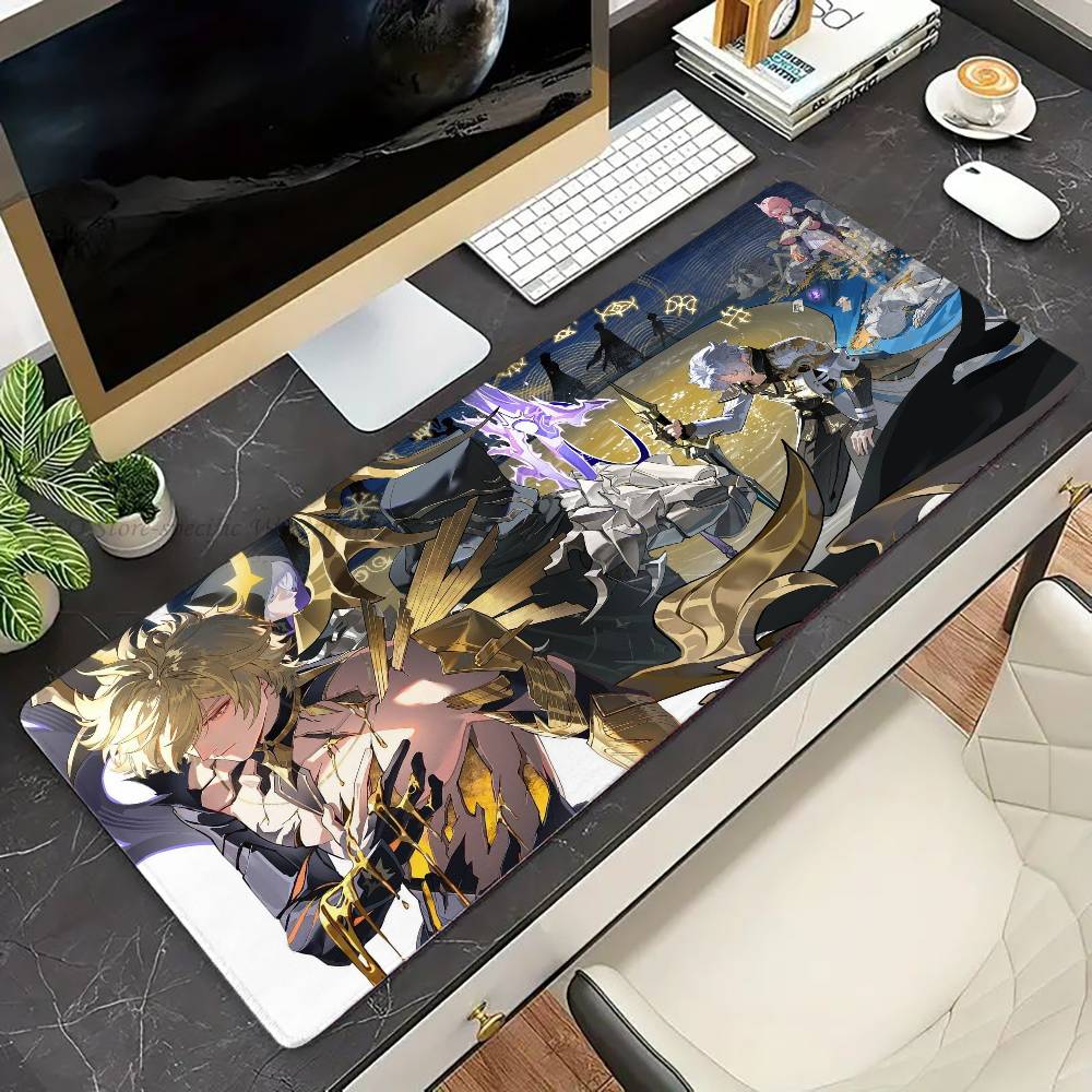 Phainon Anime H-honkai Star Rail Mousepad Non-slip Suitable For Office Computers Laptops E-sports Game Desk Mats XXL Keyboard