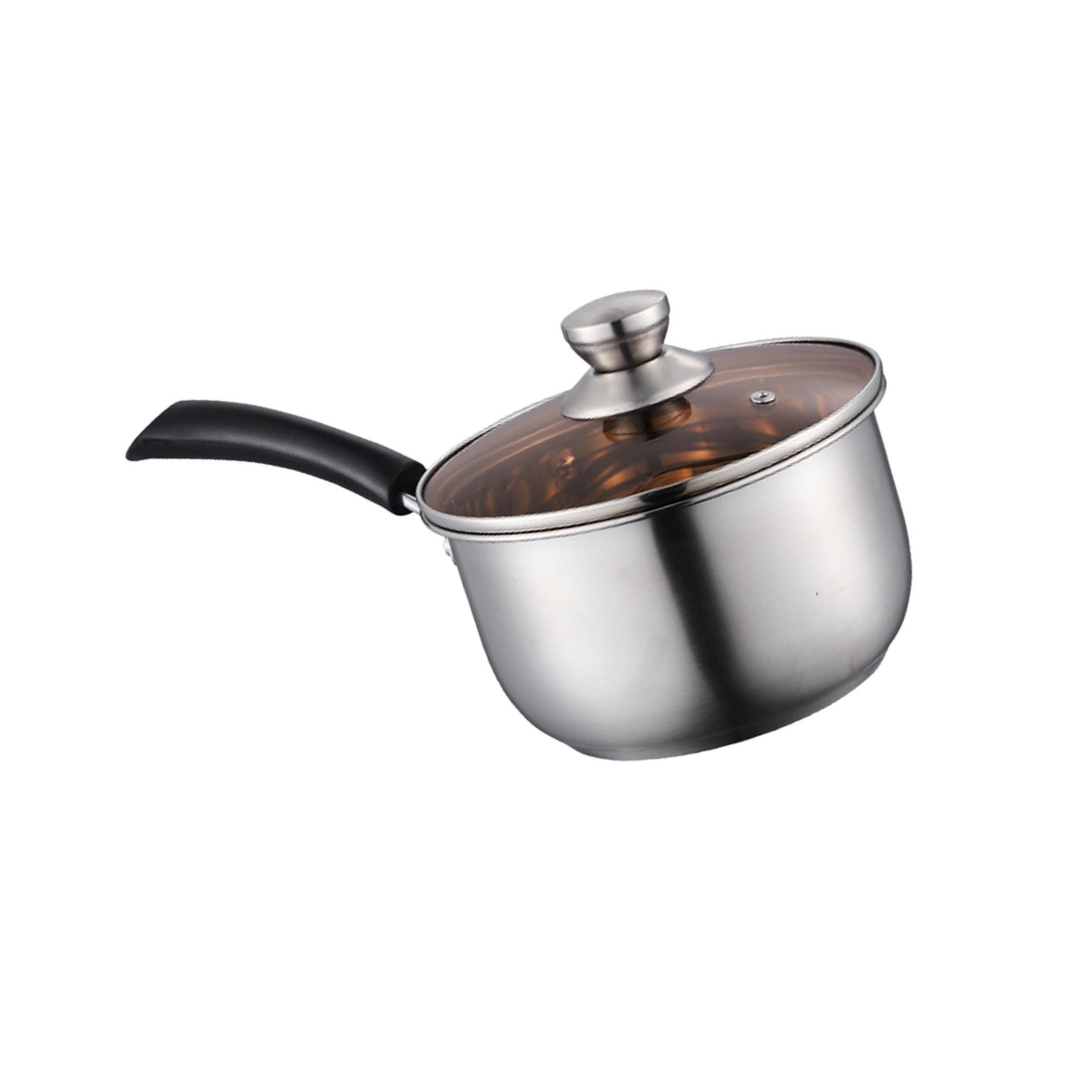 

Saucepan Nonstick Milk Pan Butter Warmer Pot Kitchen Cookware for Milk Tea 16cm
