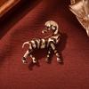 Luxury Vintage Horse Brooches For Women Men  Year Of The Horse Animal Party Office Brooch Pin Jewelry Accessories