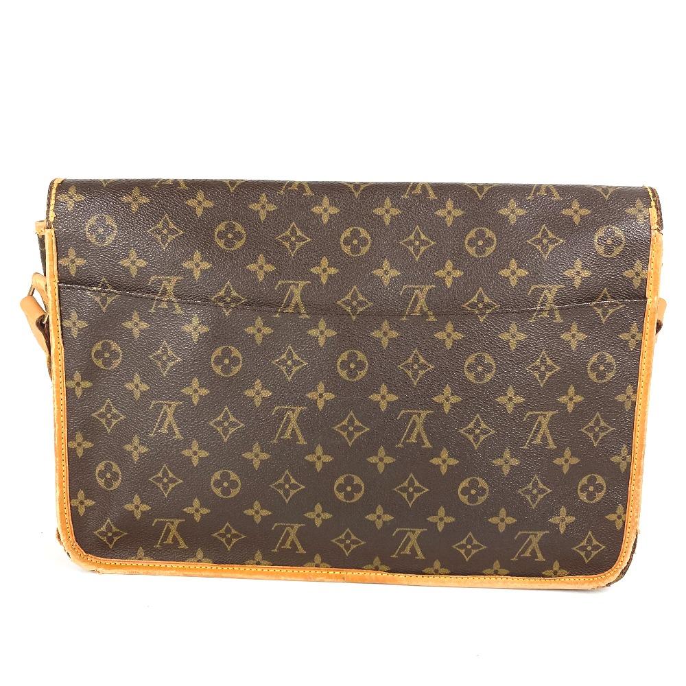Louis Vuitton M42247 Monogram Gibeciere MM Messenger Bag Crossbody Shoulder Bag