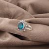 Apatite Handmade Silver Jewelry, 925 Sterling Silver Ring, Handmade Beautiful Gemstone Jewelry, Apatite Ring For Her