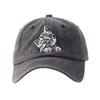 Embroidered Cat Baseball Cap Cotton Soft Vintage Sun Hat Women Men