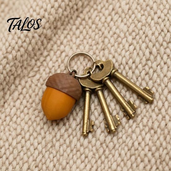 Fake Acorn Toy 3D Printed Fidget Clicker, Finger Stress Decompression Relief Push Toy, Gift for Kids Teens Adults Realistic