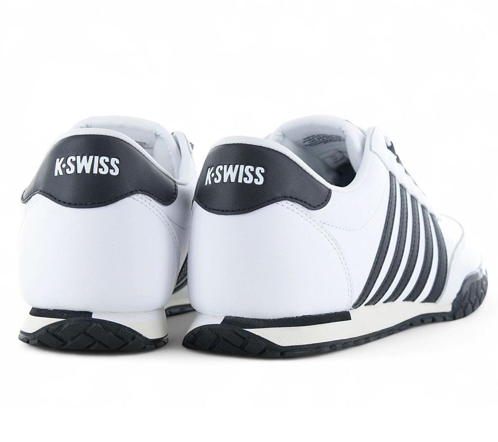K-Swiss Vintage Trainer LTH Leather - Herren Sneakers Schuhe Weiß 09462-102-M ORIGINAL