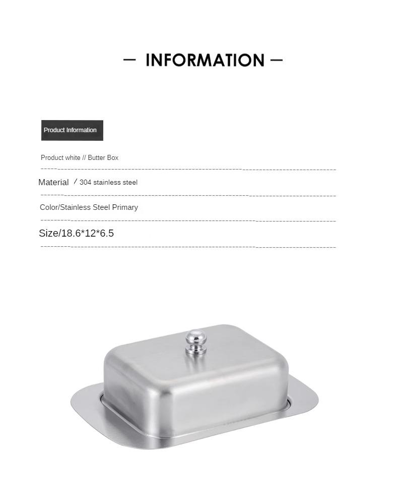 

304 Нержавеющая сталь Ящик для хранения масла Контейнер для торта, хлеба, фруктов, стейка, салата, печенья Поднос для сервировки Ресторан Кухня отеля коричневый