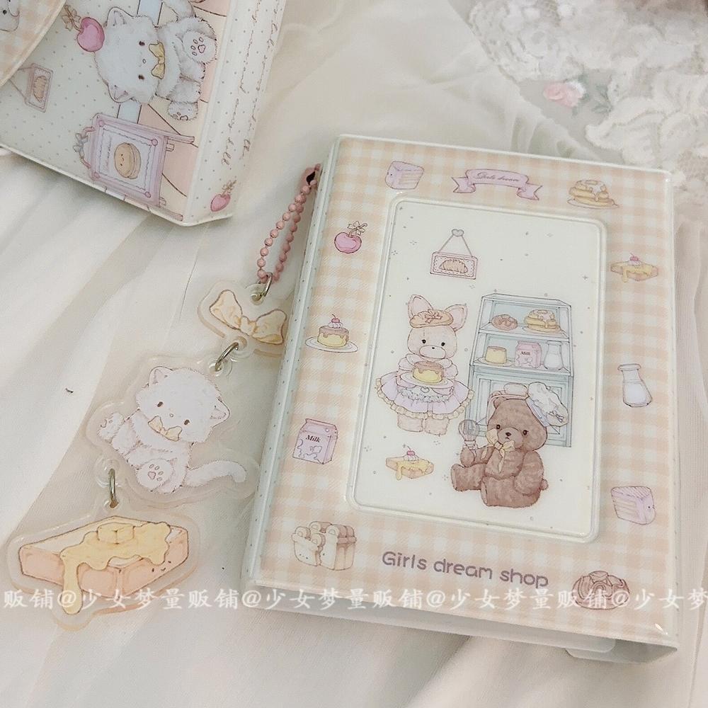 Cute Envelope-Style K-pop Idol Photo Album - 3 Inch Card Holder for Polaroid, Idol Cards, Collectible Trading Cards Organizer