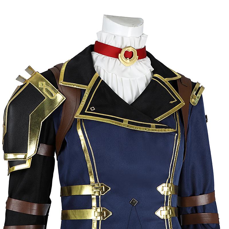 Game Lol Season 2 Caitlyn Cosplay Costume The Piltover Enforcer Violet Uniform Suit Halloween Party Outfits  Skin