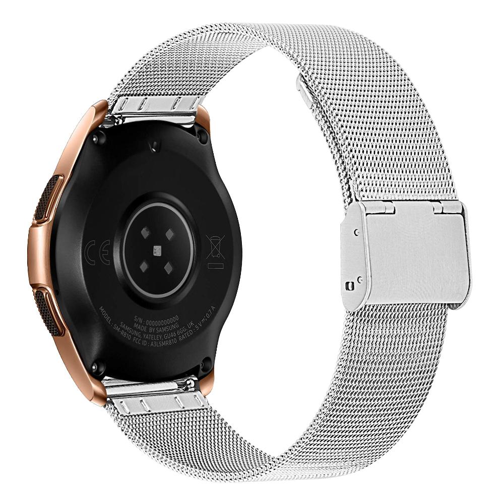 

For Huawei Watch GT 5 Pro 42mm/GT 5 41mm Smartwatch Strap Milanese Stainless Steel Band with Buckle A
