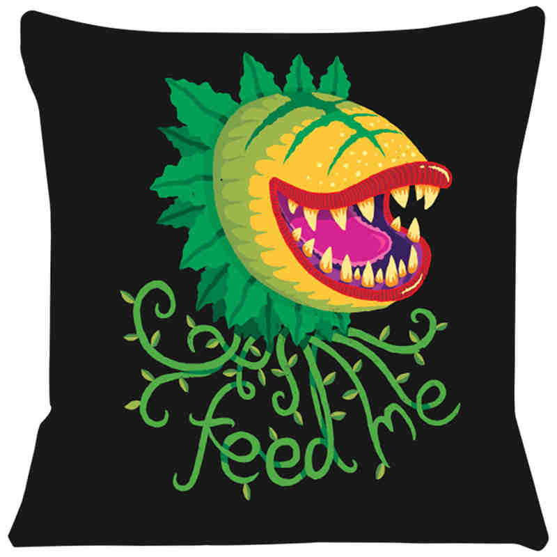 FEED ME Cushion Cover Comfortable Short Plush Pillow Cases Chair Car Sofa Pillow Cover Home Decorative  SJ260