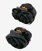 Ylyl Rosy-Rose Hair Claw, Black