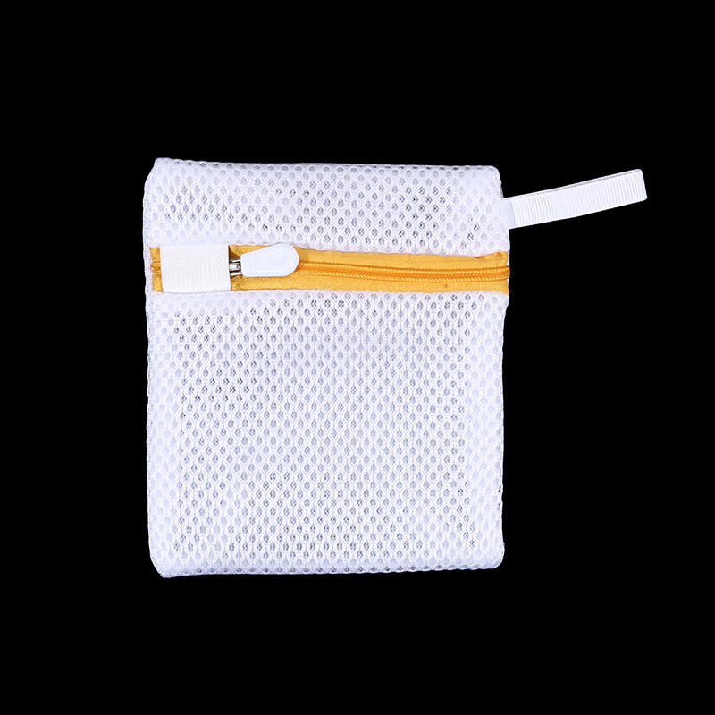 1PC Portable Zipper Laundry Bags for Delicates Breathable Anti Sticking Mesh Washing Pouch for Laundry Machine Underwear Socks Clothing Protection