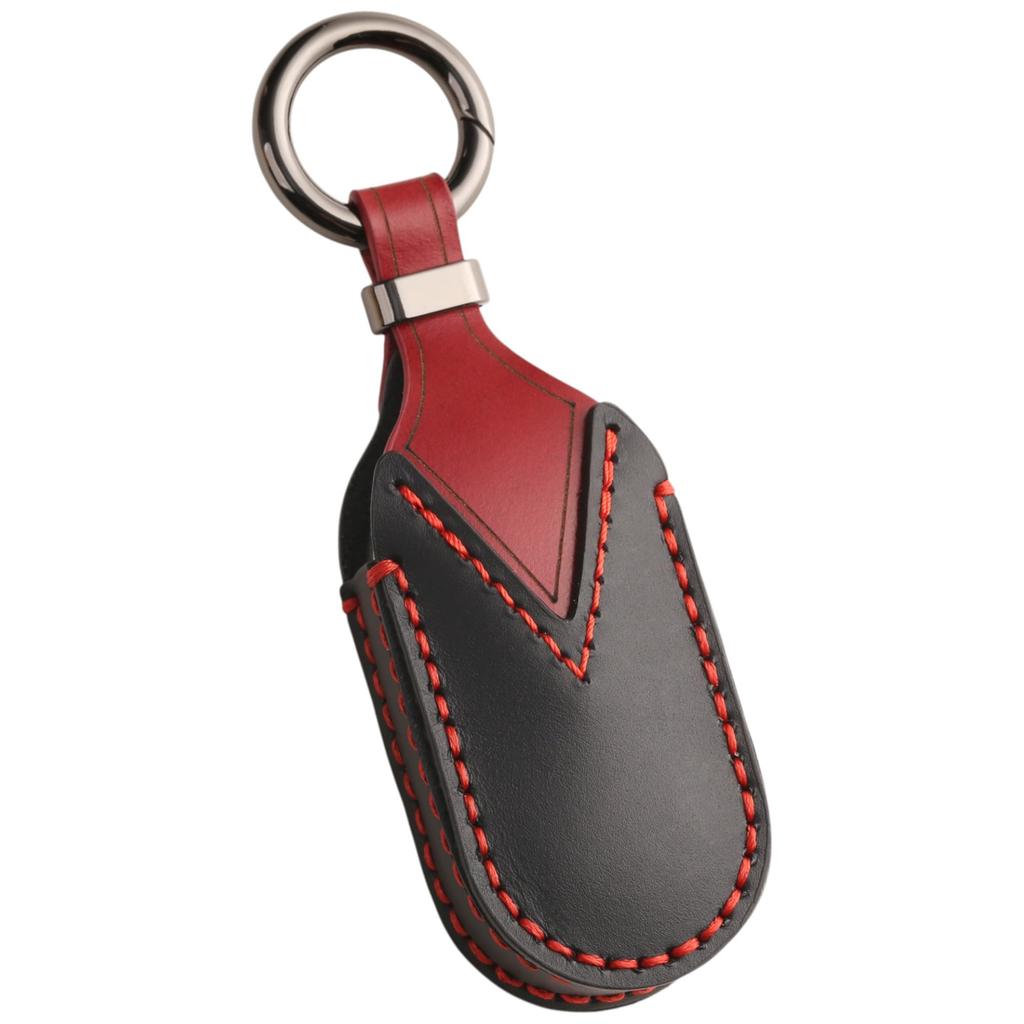 [smasol] Sankyo Aluminum Genuine Leather Key Case Entrance Door Remote