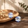 New European and American fashion luxury enamel color stud earrings women's simple niche versatile temperament earrings