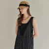 Maxza Lace Trimming Dot V Neck sleeVeless Dress Zf06qp002na