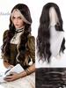 22 Zoll Seeblaue Farbe Synthetische Perücken Mittelscheitel Lang Natürlich Welliges Haar Perücke Für Frauen Cosplay Drag Queen Party Hitzebeständig