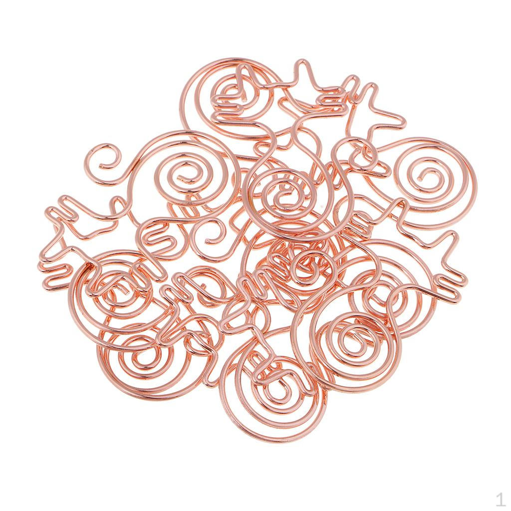 

10 шт., скрепки для бумаг, закладки, школьные принадлежности