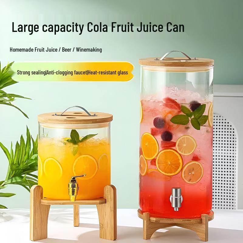 Chuan Ye Sealed Glass Fermentation Jar with 304 SS Faucet