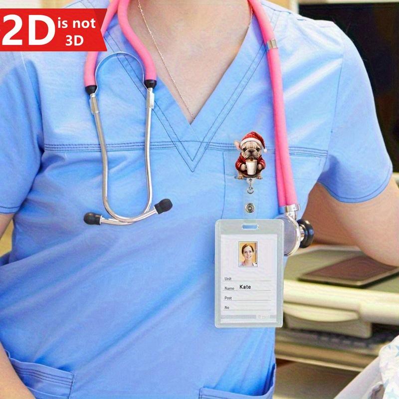 Fun Veterinary Badge Clip, a Perfect Gift for Vet Techs, Nurses, and Medical Students.