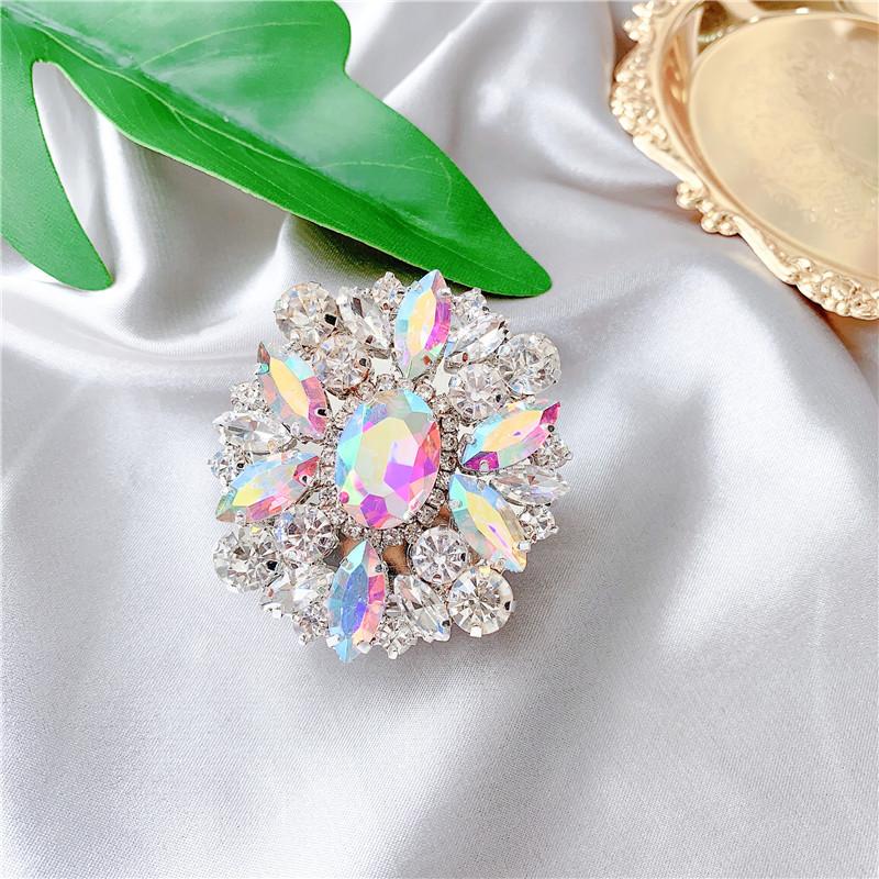 Super Fire Gorgeous Crystal Gem Holder Mobile Phone Universal Holder Telescopic Blingbling Decorative Sticker
