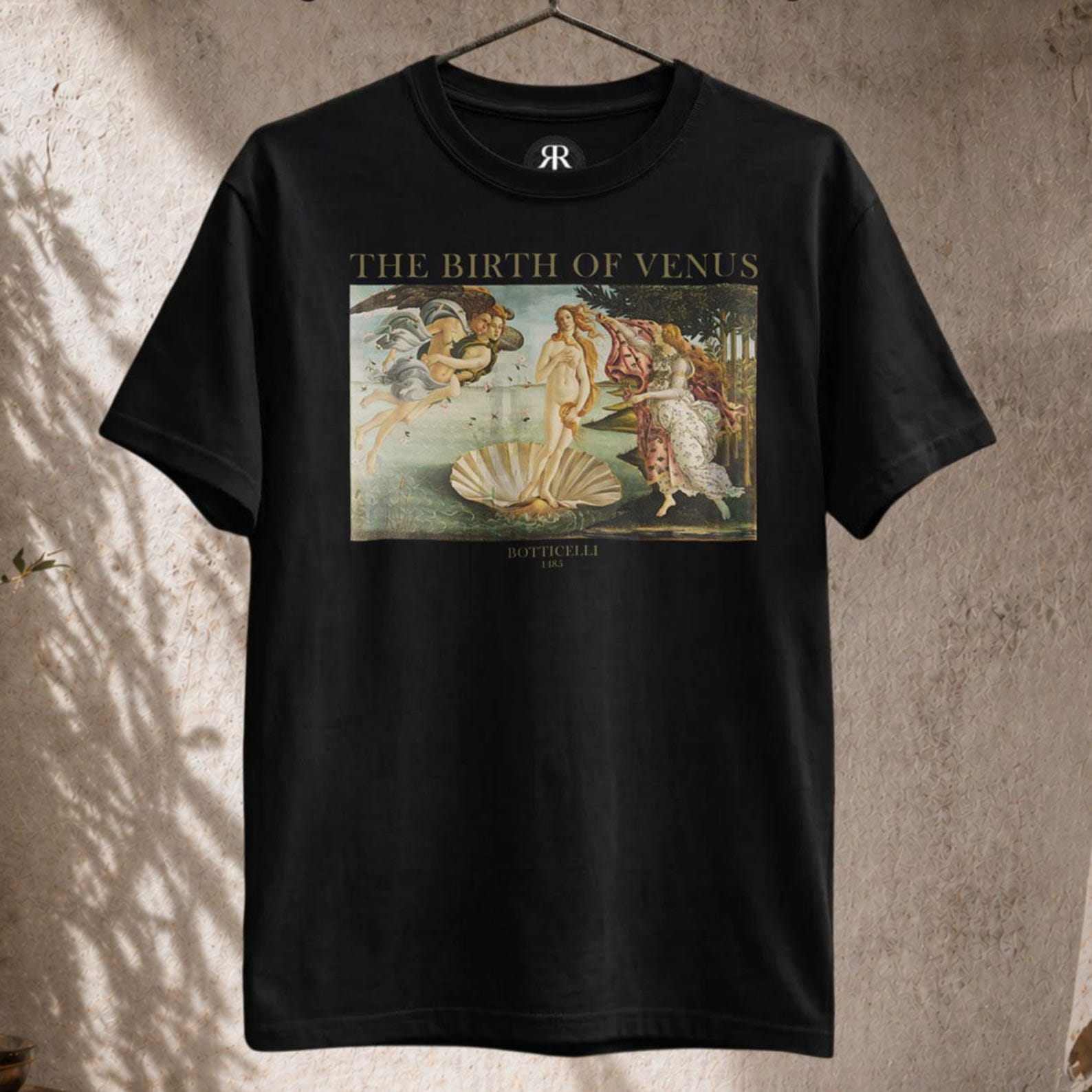 The Birth of Venus Shirt, Botticelli, Aphrodite S