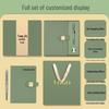 Customized Logo Laptop Gift Set: Thickened Notebook with Clasp, Perfect for Business Office Culture Gifts