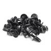 100 Pcs Car Retainer Clips Body Plastic Rivets Fasteners Push Bumper Door Trim Panel Screws with Removal Tool