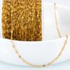 2Meters Multi-Size Stainless Steel Sunflower Thin Chain Radial Lines O Shape Chain Jewelry Making DIY Necklace Bracelet Supplies