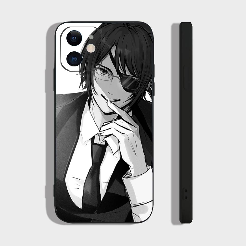

Чехол для телефона Hange Zoe Аниме Атака Титанов Для IPhone 17 Air 16 15 14 13 Pro Max 11 12 Черный Силиконовый Чехол IPHONE 14PROMAX